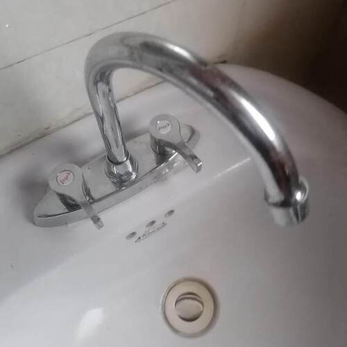 冷热水水槽龙洗洗面盆脸盆不锈钢洗手盆老式304全铜双控双孔三孔
