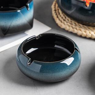 桌面垃圾桶家用客厅创意茶几桌上的垃圾盘创意小型果皮碗盒烟灰缸