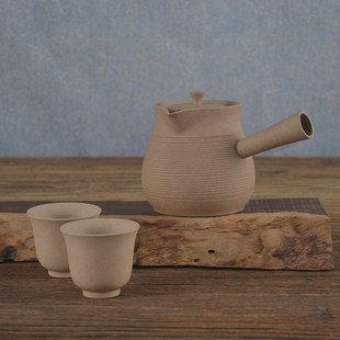 原矿陶土烤奶茶罐围炉煮茶罐罐茶壶陶壶陶罐带盖家用煮茶器温茶壶