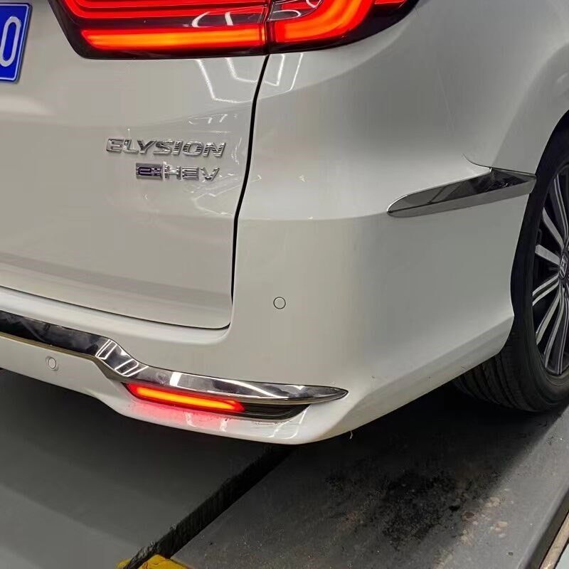 适用奥德赛艾力绅后杠灯行车刹车流光转向后保险杠防撞雾灯免破线