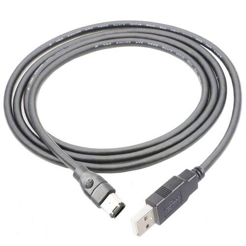 Firewire IEEE1394 6Pin公转USB2.0 A公声卡连接线
