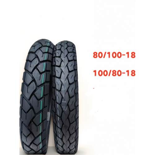 摩托车轮胎100/80-18真空胎80/100-18车胎DK125S/DF150摩托车后轮