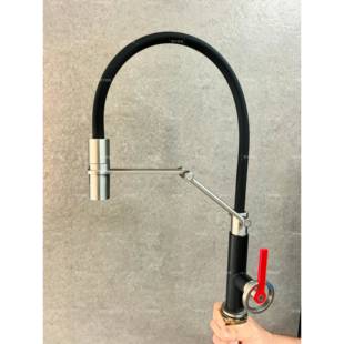 熙宁优选｜厨房水龙头冷热三合一龙头不锈钢伸缩水槽抽拉式防溅