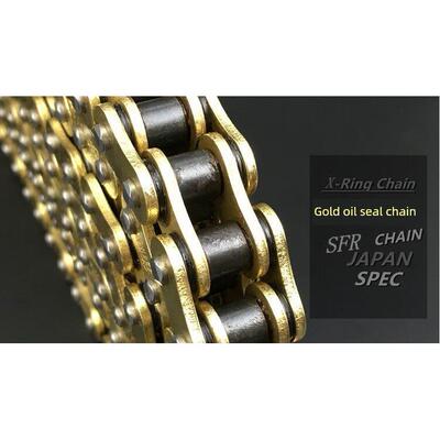 顺峰SFR X-Ring出口428/520/530HVX非HO型摩托车超强金色油封炼条