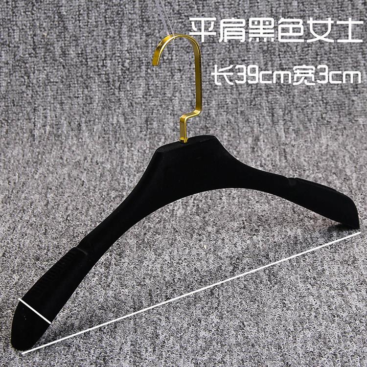 植绒窄肩防滑衣架挂婚纱店衣架植绒无痕专用衣架婚纱定制衣架包邮
