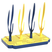 奶瓶沥水架晾干杯架晾放奶嘴奶瓶架子防尘架子收纳奶瓶干燥置物架