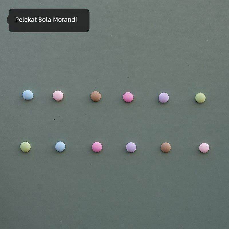 磁吸莫兰迪球形贴冰箱贴金属洞洞板配件挂板挂钩收纳盒挂篮免打孔,商业/办公家具,五金货架/工具货架/洞洞板,淘宝优惠券,粉丝福利购,淘宝优惠卷