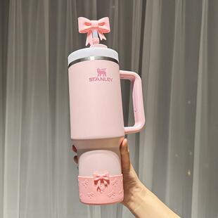 stanley保温杯吸管塞史丹利水杯配件9/10mm吸管防尘塞杯底保护套