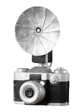 复古怀旧照相机模型摆件办公室客厅酒吧橱窗陈列美式装饰拍摄道具