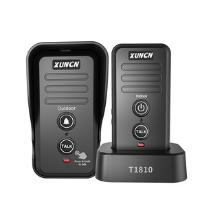 家用无线对讲门铃可移动双向对讲机远距离楼层通话餐厅茶楼呼叫器