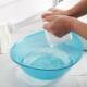 脸盆家用美容院专用大号洗脸盆塑料盆子婴儿小号透明盆加厚椭圆盆