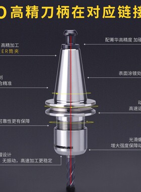 ISO拉钉北京精雕机高速机20ISO25ISO30高精加硬高硬度ISO刀柄拉钉
