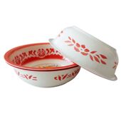 传统搪瓷盆家用大号洗脸红喜铁盆结婚庆用品老式 怀旧加厚泡脚洗菜