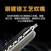 飞繁半音阶口琴12孔c调初学入门推荐