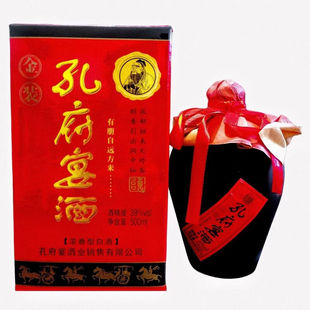 孔府宴金奖酒39度500ML6瓶装浓香型白酒收藏送礼佳品孩子升学宴