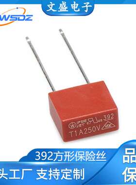 392方块保险丝T3.15A~10A/250V1A微型方形保险丝塑壳慢熔 电源专