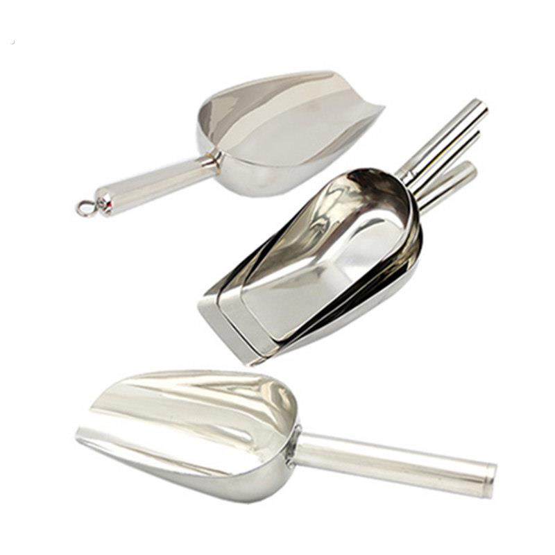 加厚不锈钢干果铲冰铲冰勺米铲茶叶铲面粉铲食品铲创意厨房小工具