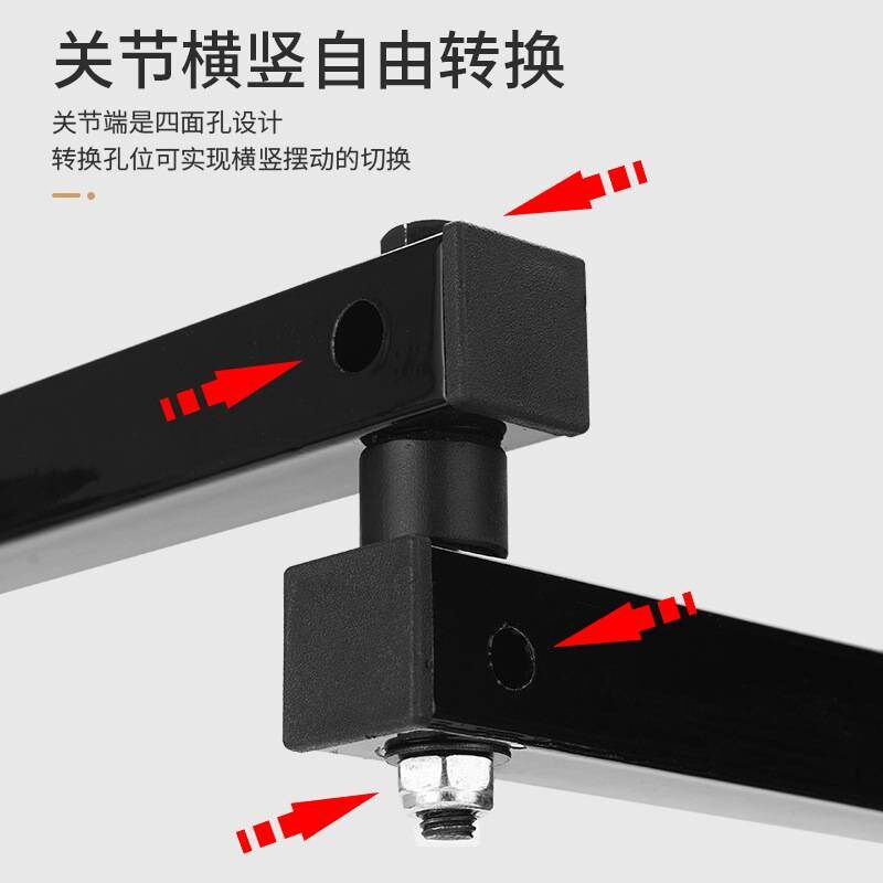 折叠壁挂手机平板电脑支架 角度可调节拉伸墙壁挂墙悬臂平板支架