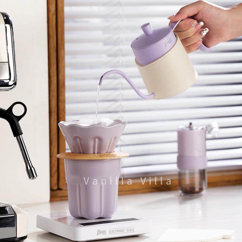 手冲咖啡壶分享壶套装家用便携陶瓷咖啡过滤杯滴漏式冲泡咖啡器具