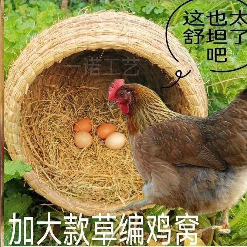 鸡窝大号母鸡下蛋窝鸭鹅户外鸡舍鸡窝下蛋窝草鸡窝下蛋窝架子