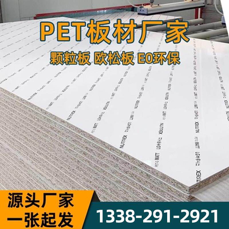 千年舟PET柜门定制肤感高光万华欧松板橱柜门全屋订制衣柜门定做