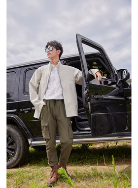 26886单层硬壳冲锋衣男山地越野摩托车防风泼水登山服外套三门