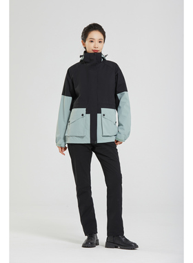 22119软壳冲锋衣女春亚纺高性价比柔软透气徒步登山外套台州三门