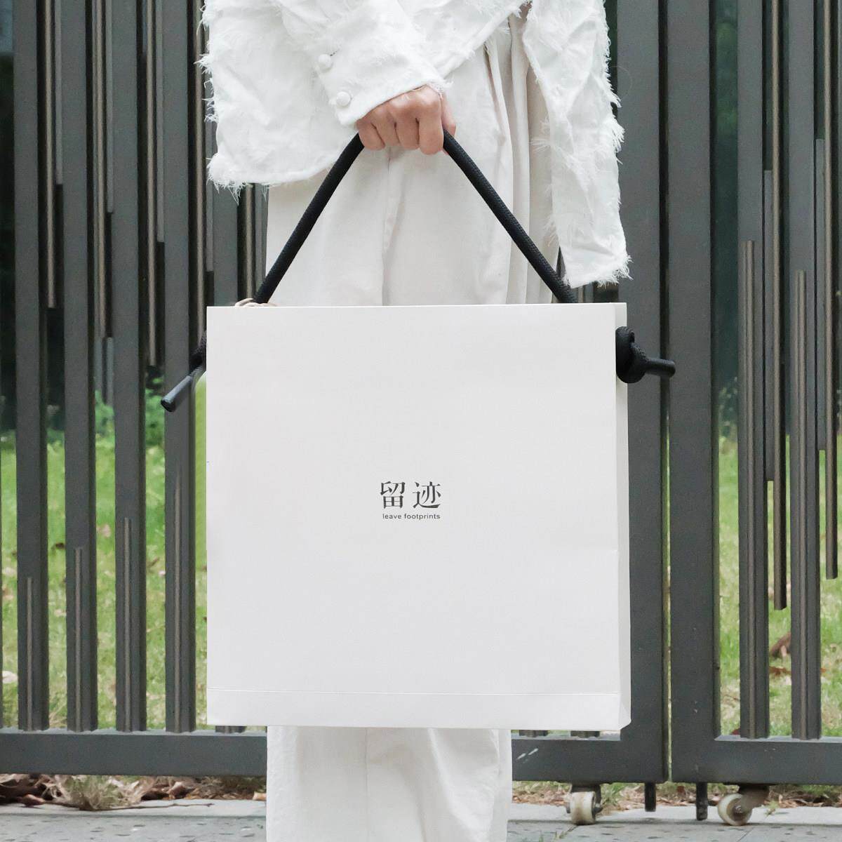 留迹手提袋高颜值礼盒袋制袋子高级相簿礼品大尺寸礼品袋送礼情侣