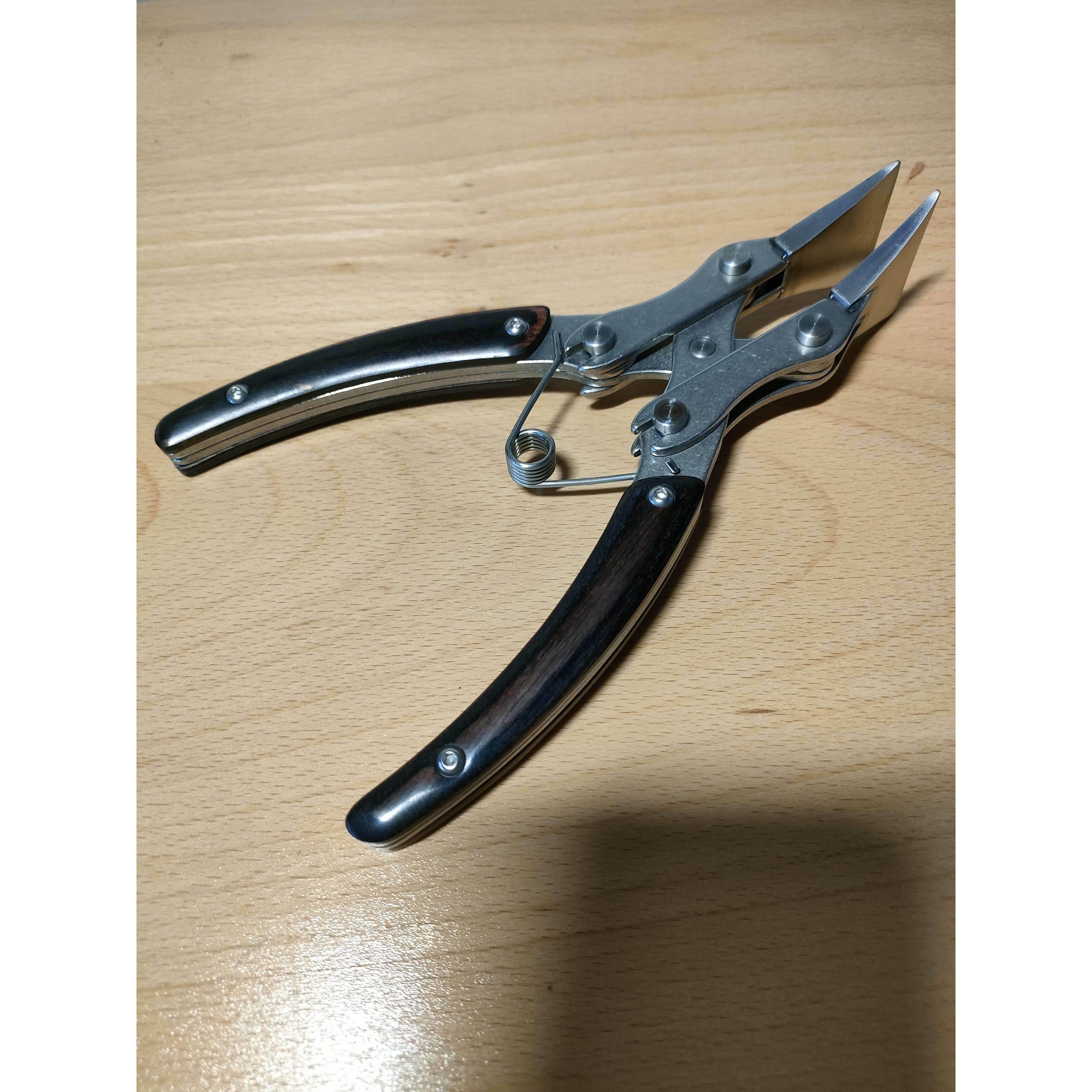 二代高性价比款平口钳平行钳手工皮革工具鸭嘴钳
