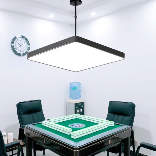 麻将灯升降吊灯超亮led工业风吊灯棋牌室美发店专用灯店铺商用灯