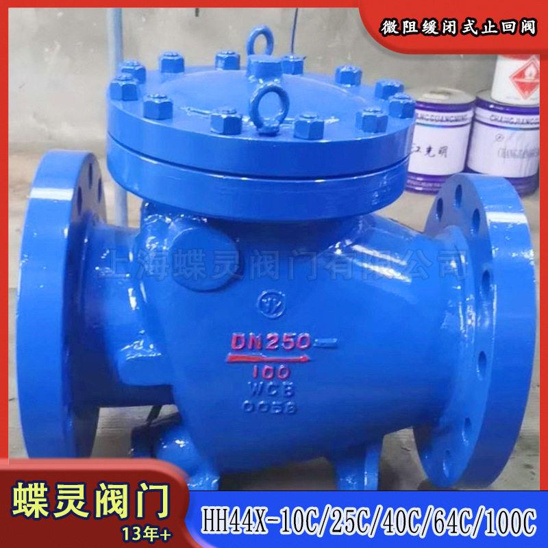 水利止回阀防水锤HH44X-25CHH44H-25C多功能微阻缓闭止回阀DN800