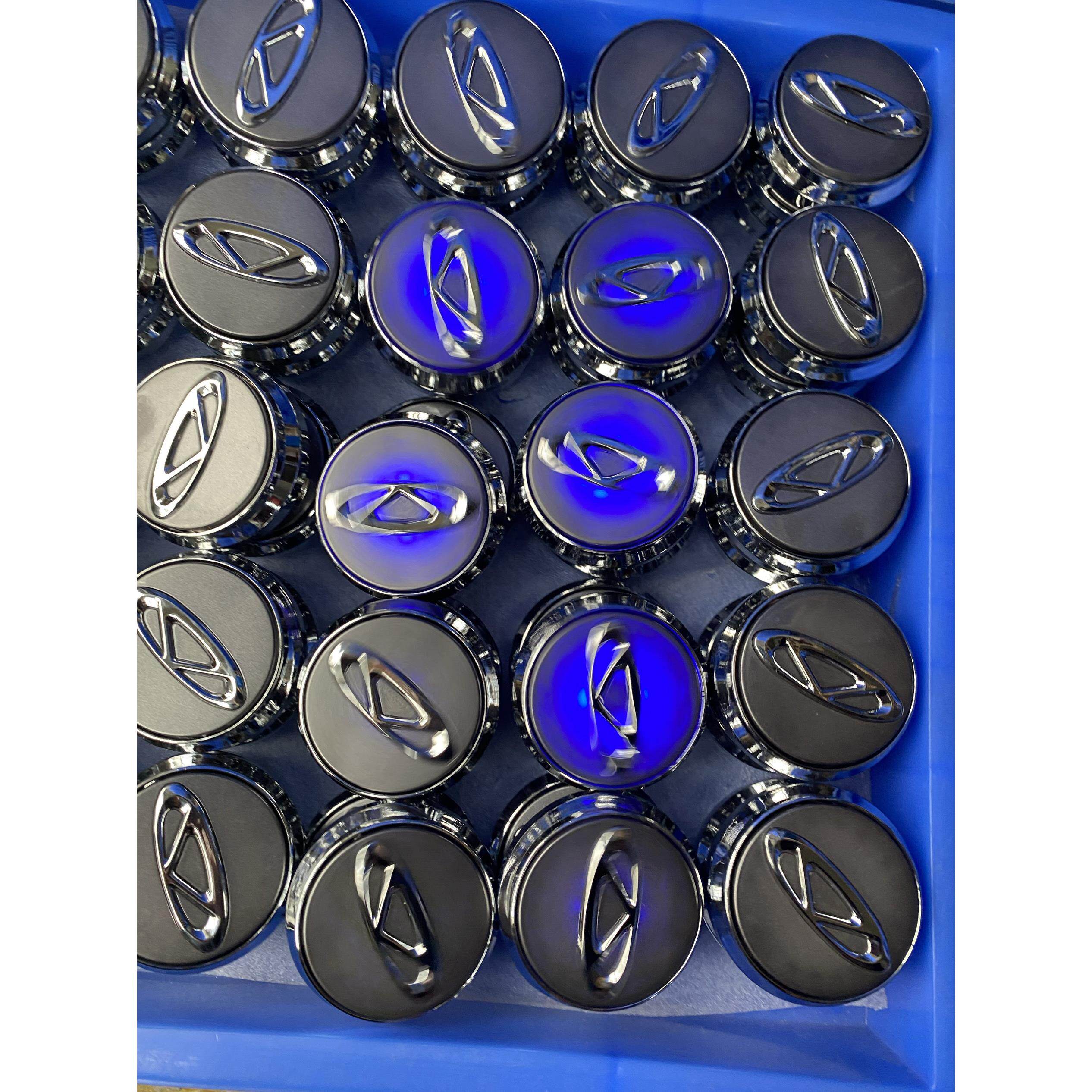 奇瑞汽车专用磁浮轮毂灯艾瑞泽PLUS瑞虎轮胎发光车标盖改装定标