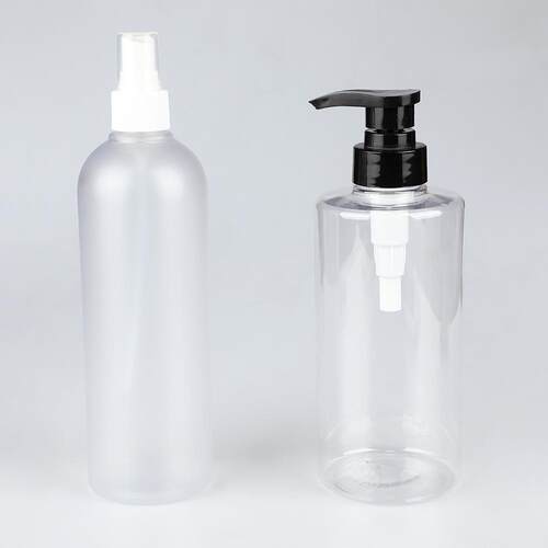 现货压瓶按pGHUet塑料档m洗高护分装瓶550l平肩瓶洗发水瓶子