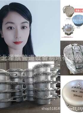 DN450垂直吊盖带颈平焊法兰人孔 DN500垂直吊盖带颈对焊法兰人孔