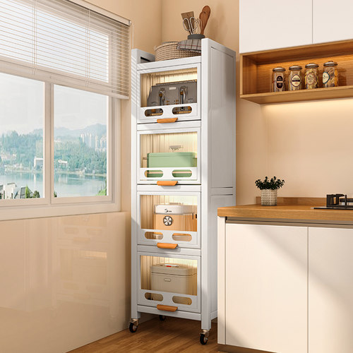 厨房小柜子储物柜小小家电小尺寸小户型电器收纳餐边柜小型置物架