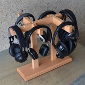 大型实用型头戴式 耳机销售展示架6耳机展示架