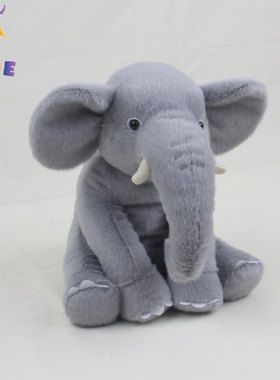 DORE非洲大象公仔毛绒玩可爱睡觉抱毛绒玩具偶送女友娃娃节日礼物