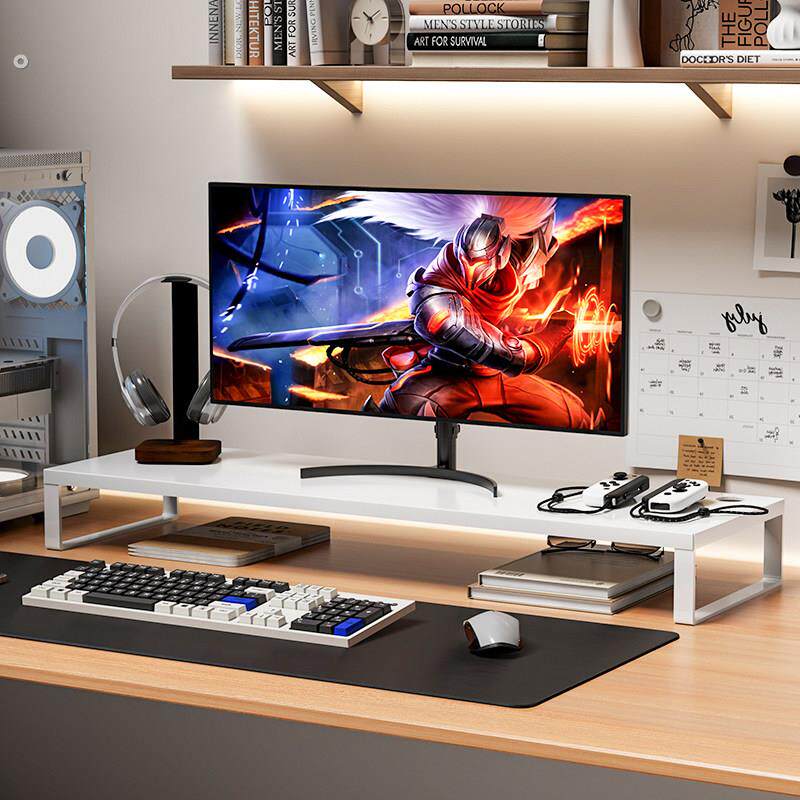 电脑增高架台式工位显示器垫高托架家用桌面收纳置物架笔记本支架