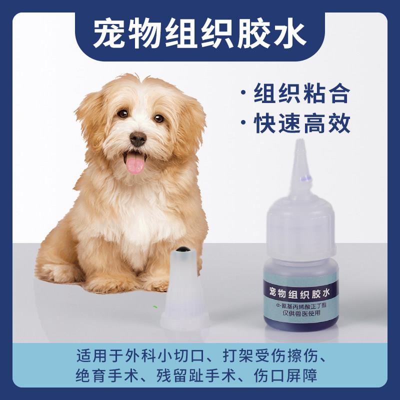 宠物组织胶水动物组织胶水宠物皮肤粘合剂氰基丙烯酸正丁酯液体胶