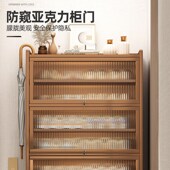 带锁鞋 柜家用门口外楼道带锁新入户大容量多层超大走廊过道收纳柜