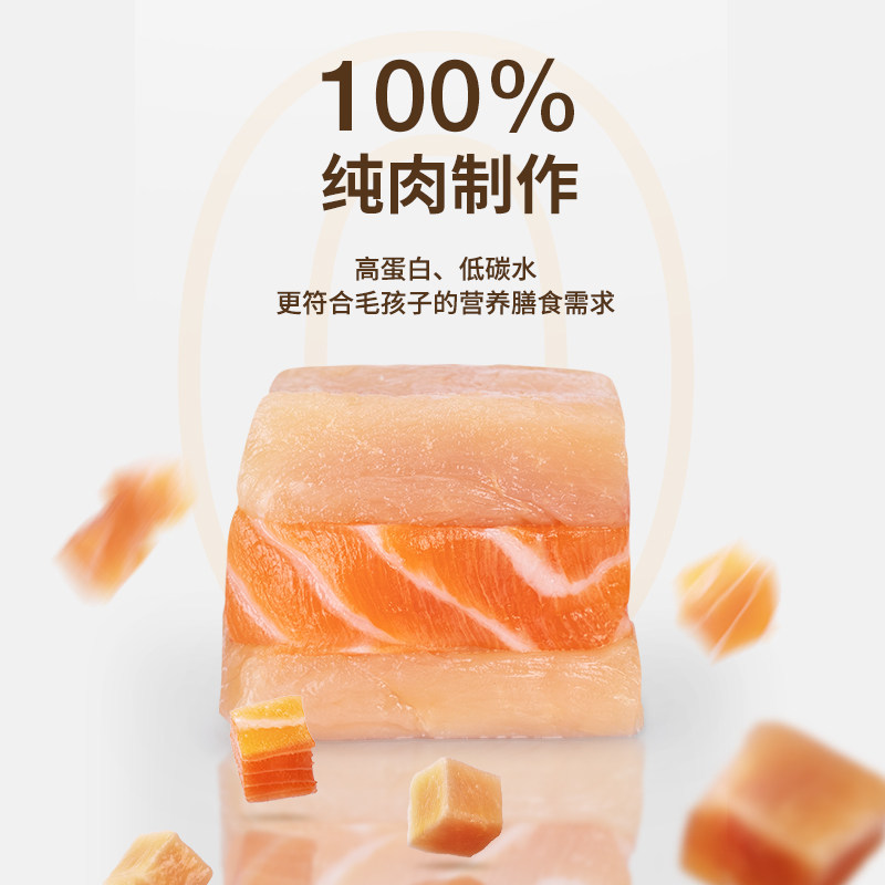 凯特思冻干鸡肉粒鸭肉鸡胸肉小鱼干鹌鹑猫咪狗狗增肥磨牙宠物零食