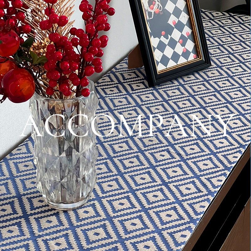 电视柜长条盖布轻奢高级感防尘盖布五斗柜餐边柜简约美式装饰布艺,居家布艺,万能盖巾,淘宝优惠券,粉丝福利购,淘宝优惠卷