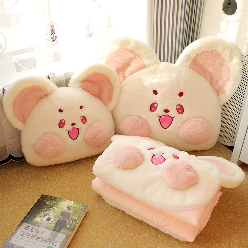 冬季加厚抱枕被子两用二合一折叠汽车载枕头被办公室午睡毯子靠枕,居家布艺,抱枕被,淘宝优惠券,粉丝福利购,淘宝优惠卷