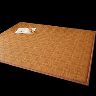 加厚竹席地垫榻榻米凉席床垫家用草席夏季藤席2025新款可折叠地铺