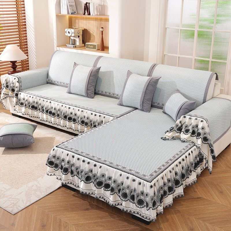 夏季通用冰藤竹席沙发垫夏天款凉席坐定制订做防滑套罩全包盖布巾,居家布艺,沙发垫,淘宝优惠券,粉丝福利购,淘宝优惠卷