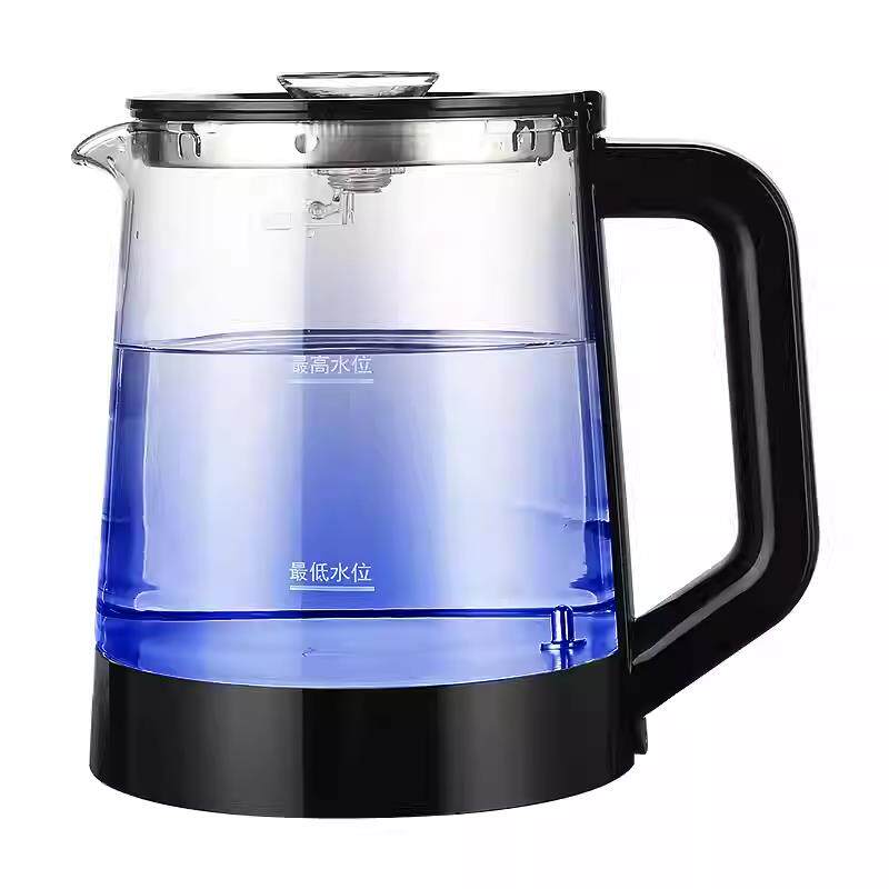 电热水壶茶炉茶吧机配件防爆玻璃蓝光烧水壶单个小五环双层防烫