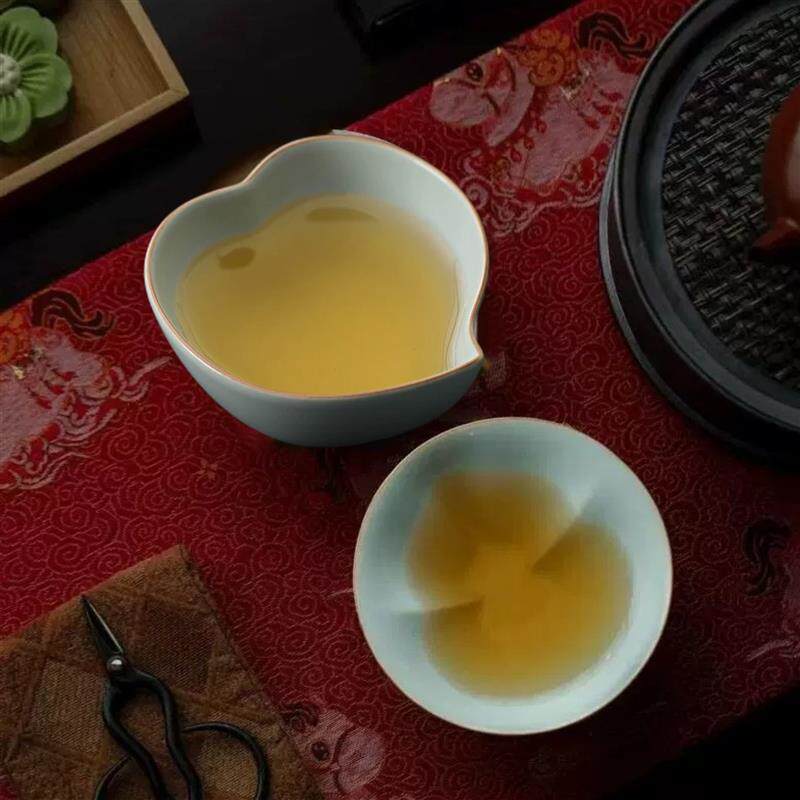 汝窑茶杯葫芦乾坤单杯主人品茗茶盏陶瓷专用个人功夫汝瓷茶具礼品
