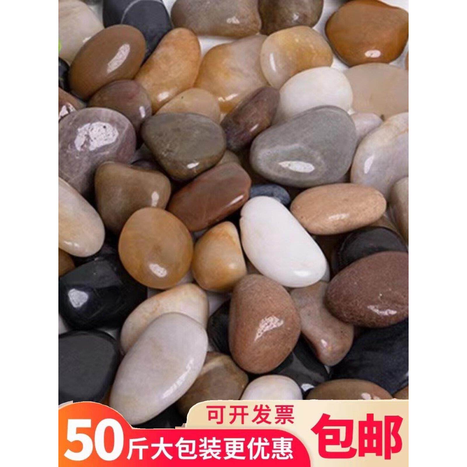 精密鹅卵石铺装鹅卵石铺装鹅卵石园林绿化庭院鱼缸装饰天然鹅卵石