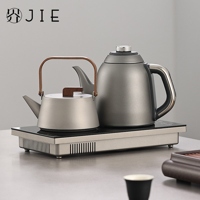 纯钛自动上水烧水壶泡茶专用茶台一体嵌入式电陶炉煮茶恒温电茶炉