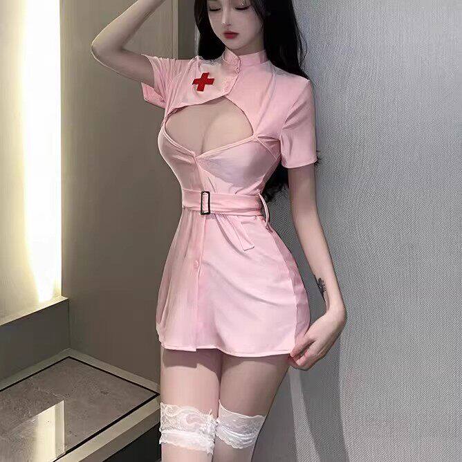 护士cosplay高级感内衣护士服短裙大码夜店女主播服装纯欲风套装